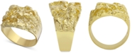 Macy's Men's Nugget Ring in 10k Gold